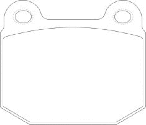 Brake Pad Set, disc brake (AKDC-0226)