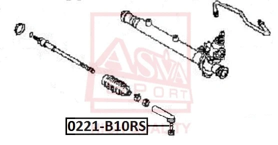 Tie Rod End (0221-B10RS)