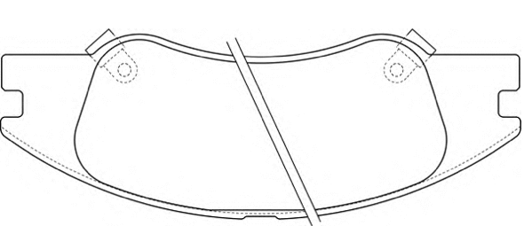 Brake Pad Set, disc brake (AKD-0060)