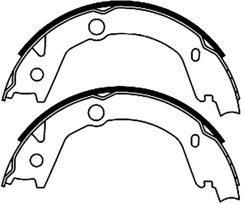 Brake Shoe Set (AKS-2016)