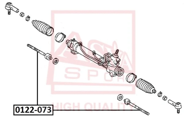 Inner Tie Rod (0122-073)