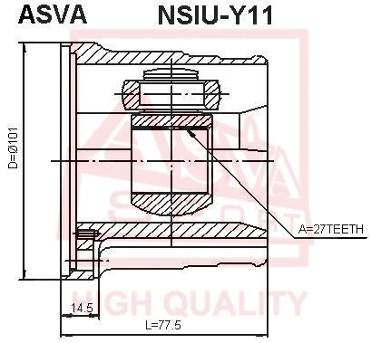 Joint Kit, drive shaft (NSIU-Y11)