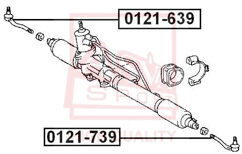 Tie Rod End (0121-639)