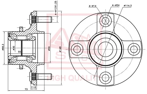 Wheel Hub (NSWH-N16A42)