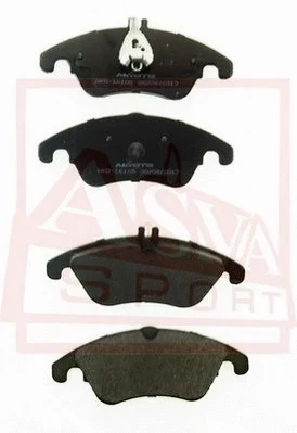Brake Pad Set, disc brake (AKD-16105)