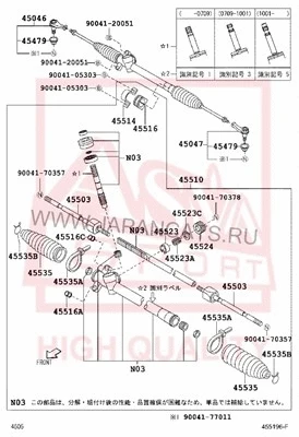 Inner Tie Rod (0122-QNC20)