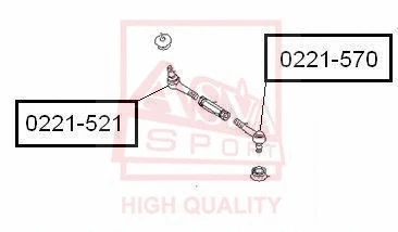 Tie Rod End (0221-570)