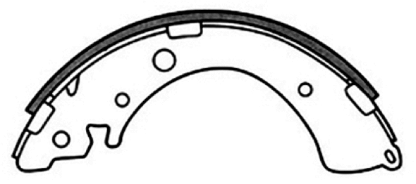 Brake Shoe Set (AKS-2012)
