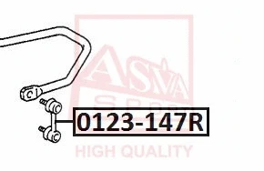 Link/Coupling Rod, stabiliser bar (0123-147R)