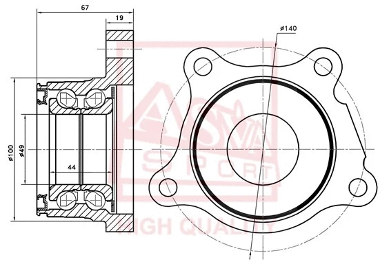 Wheel Hub (TYWH-LC200RR)