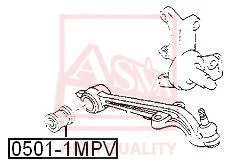 Mounting, control/trailing arm (0501-1MPV)