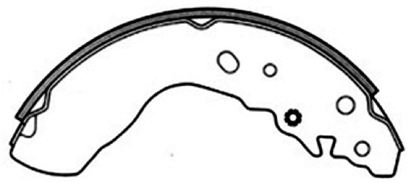 Brake Shoe Set (AKS-9947)