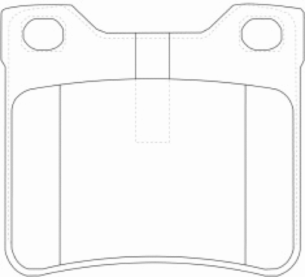 Brake Pad Set, disc brake (AKD-0265)