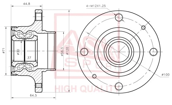 Wheel Hub (OPWH-CDMR)