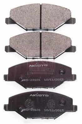 Brake Pad Set, disc brake (AKD-23101)