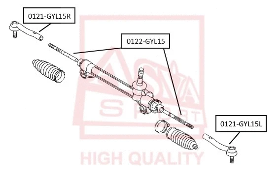 Tie Rod End (0121-GYL15L)