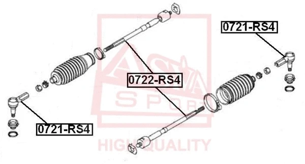 Tie Rod End (0721-RS4)