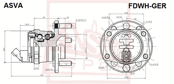 Wheel Hub (FDWH-GER)