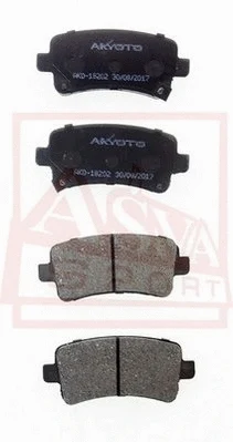 Brake Pad Set, disc brake (AKD-18202)