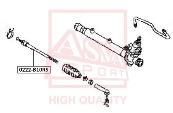 Inner Tie Rod (0222-B10RS)