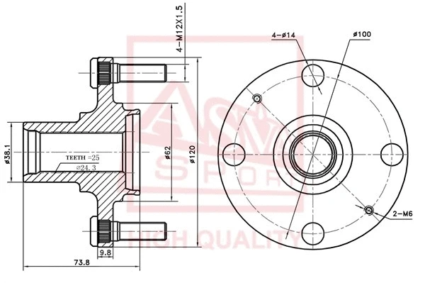 Wheel Hub (HYWH-GETZF)