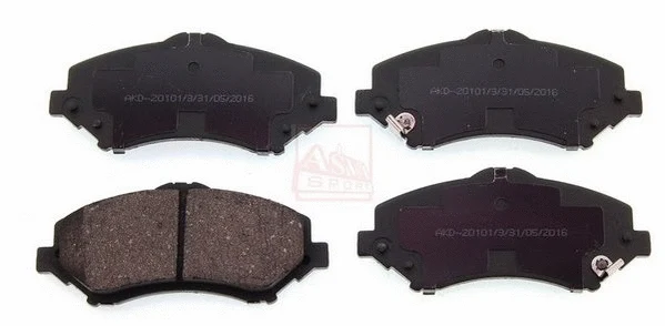 Brake Pad Set, disc brake (AKD-20101)