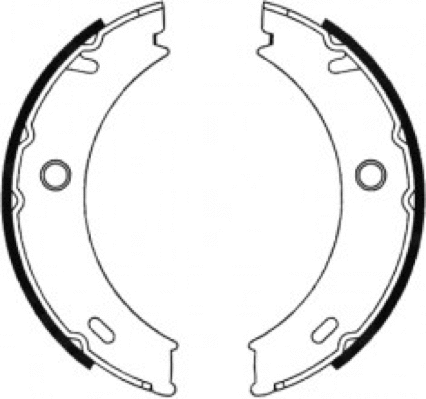 Brake Shoe Set (AKS-0576)