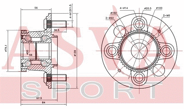 Wheel Hub (HNWH-EUR)