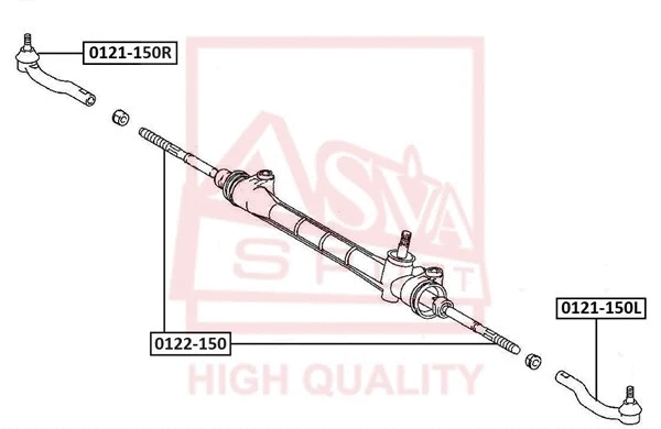 Tie Rod End (0121-150L)