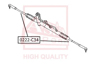 Inner Tie Rod (0222-C34)