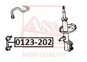 Link/Coupling Rod, stabiliser bar (0123-202)