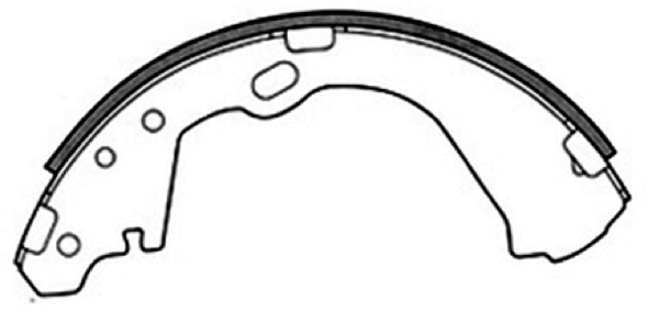 Brake Shoe Set (AKS-1193)