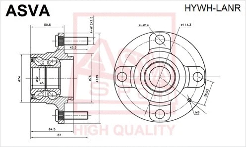 Wheel Hub (HYWH-LANR)