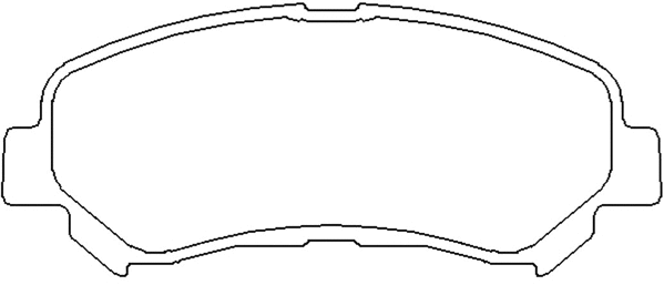 Brake Pad Set, disc brake (AKDC-JD00A)