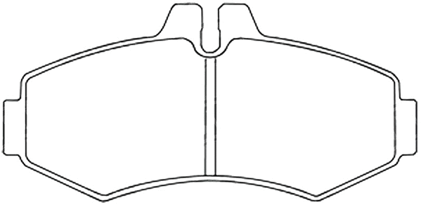 Brake Pad Set, disc brake (AKD-0332)