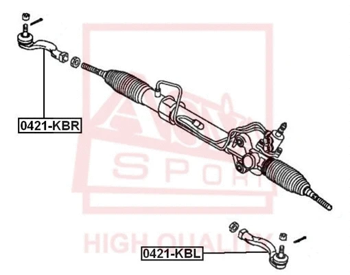 Tie Rod End (0421-KBR)