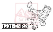 Mounting, control/trailing arm (1201-ENR2)
