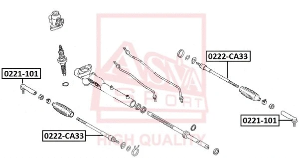 Tie Rod End (0221-101)