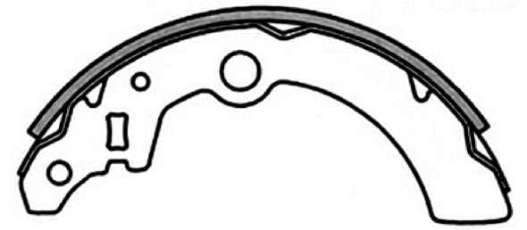 Brake Shoe Set (AKS-9959)