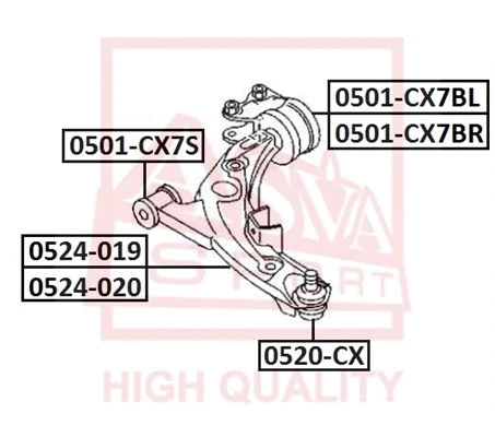 Ball Joint (0520-CX)
