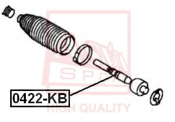 Inner Tie Rod (0422-KB)