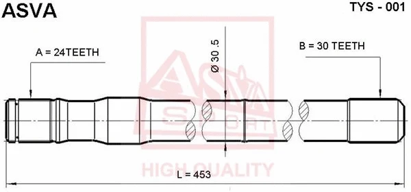 Drive Shaft (TYS-01)