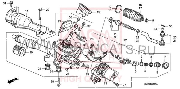 Mounting, control/trailing arm (0301-088)