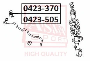 Link/Coupling Rod, stabiliser bar (0423-505)