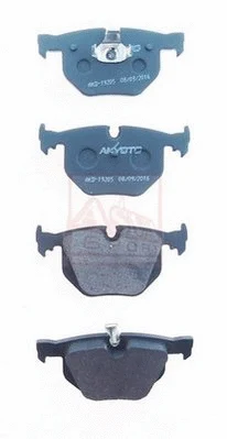 Brake Pad Set, disc brake (AKD-19205)