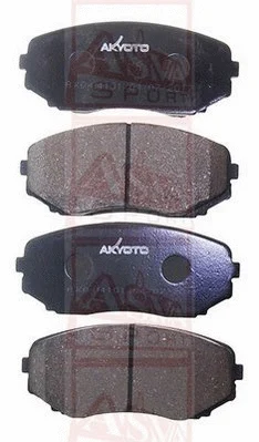 Brake Pad Set, disc brake (AKD-04101)