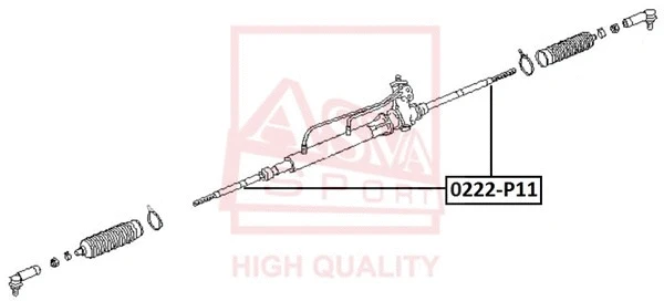 Inner Tie Rod (0222-P11)