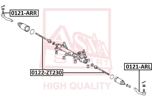 Inner Tie Rod (0122-ZT230)