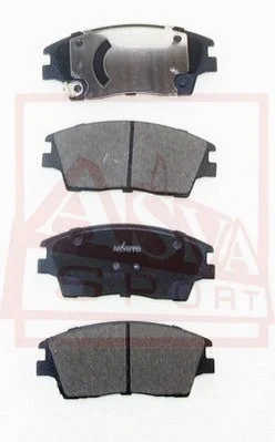 Brake Pad Set, disc brake (AKD-12111)