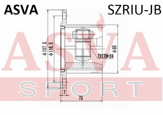 Joint Kit, drive shaft (SZRIU-JB)